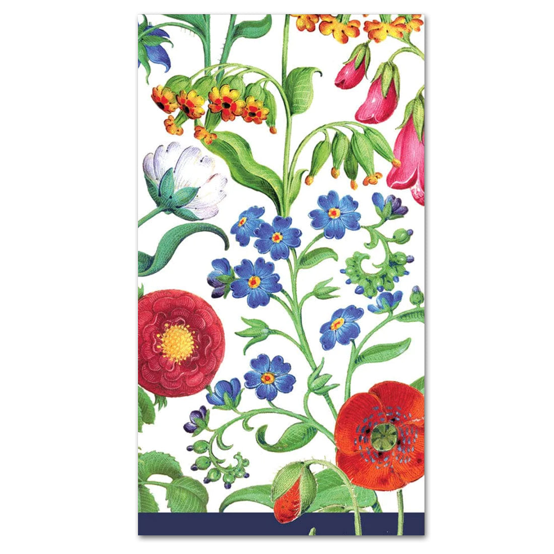 Cloisters Garden White Paper Guest Towels - Buffet Napkins