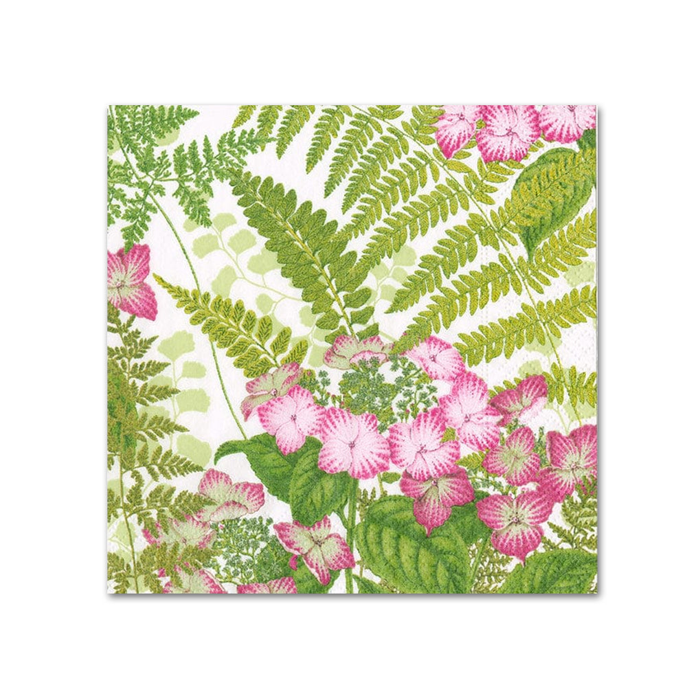 Fern Garden Paper Beverage Napkins