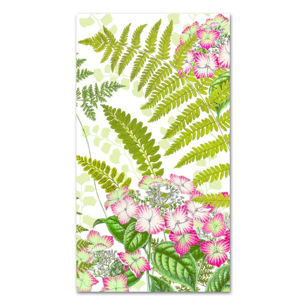 Fern Garden Paper Guest Towels - Buffet Napkins