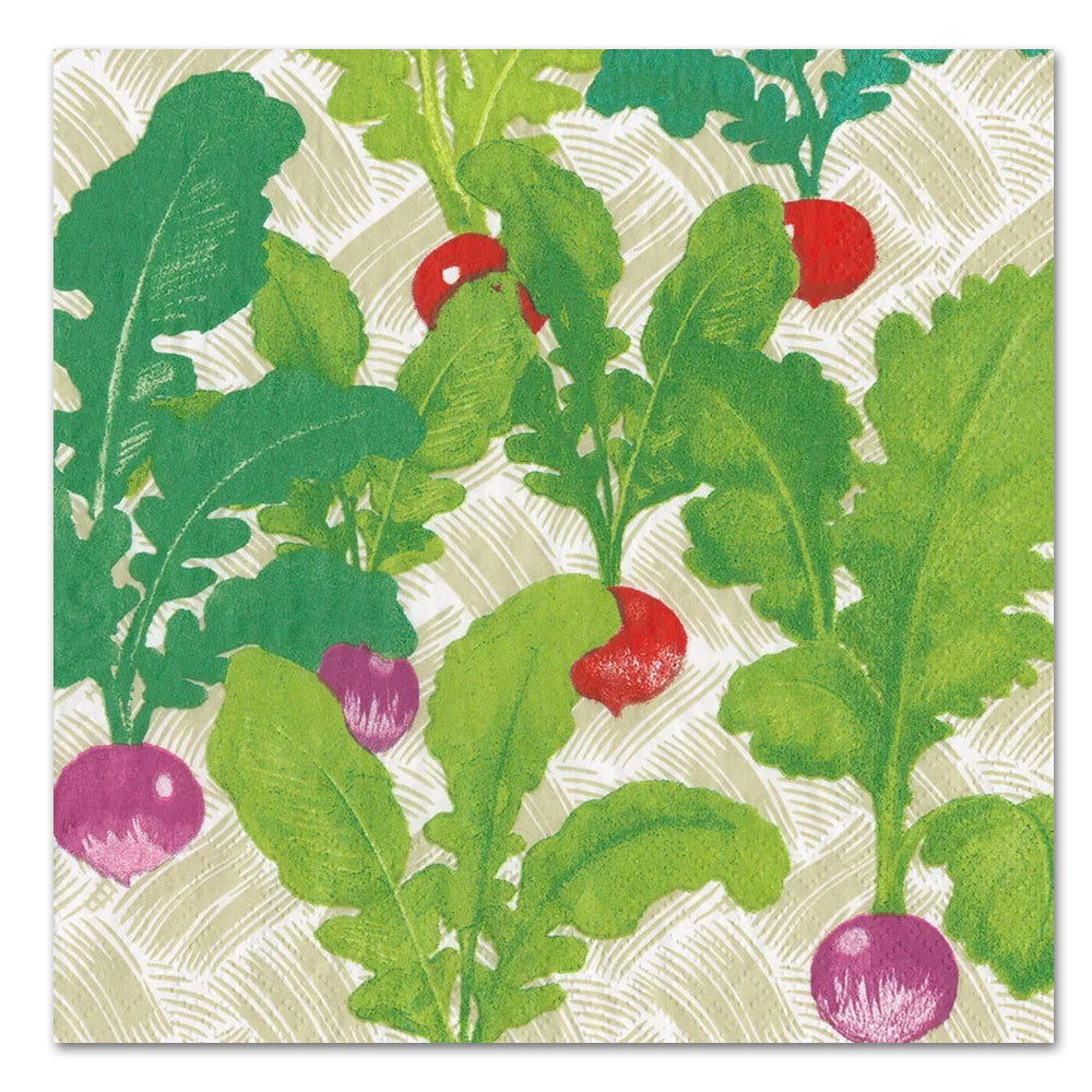 Radish Patch Paper Luncheon Napkins