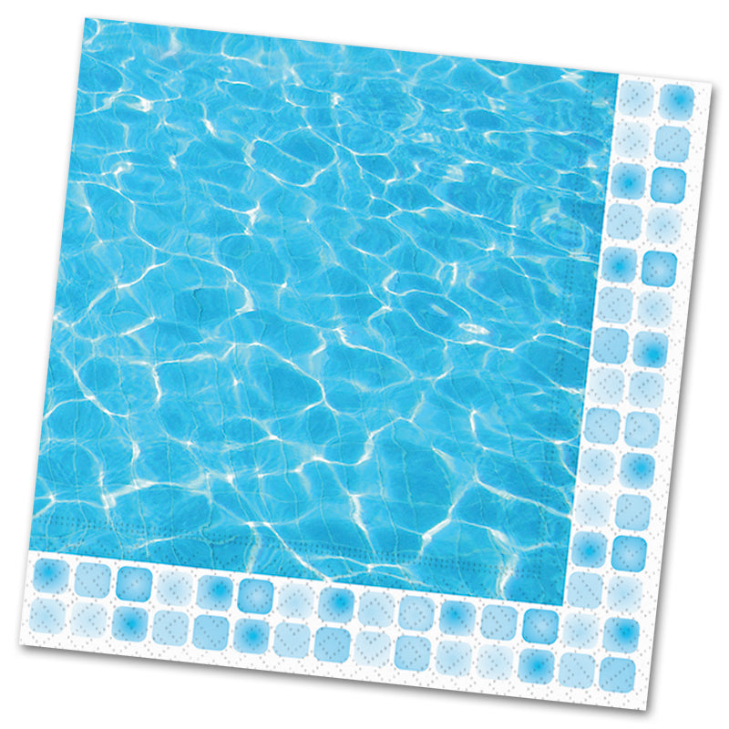 Poolside Paper Luncheon Napkin