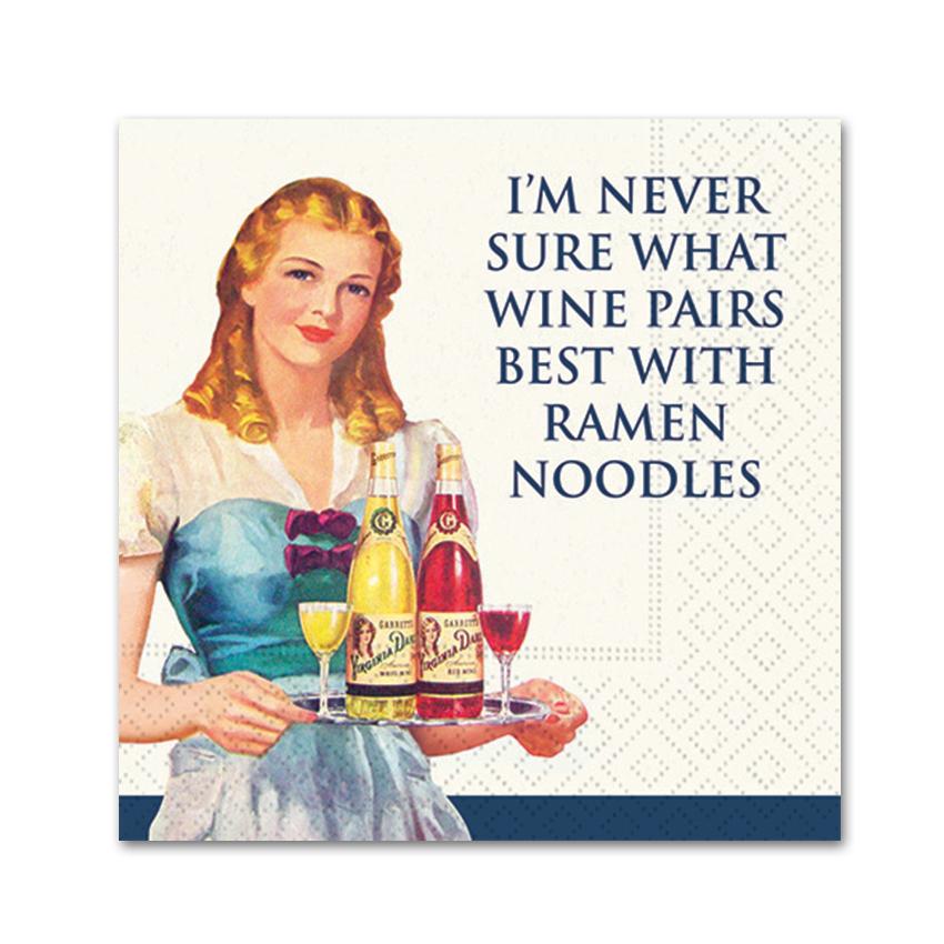 Best Wine With Ramen Noodles, Funny Cocktail Napkins