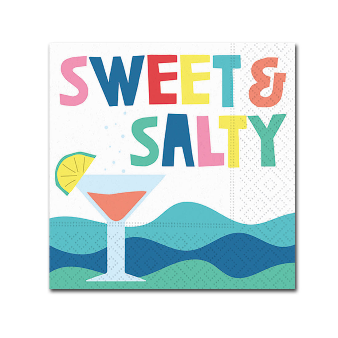 Sweet & Salty Funny Cocktail Napkins