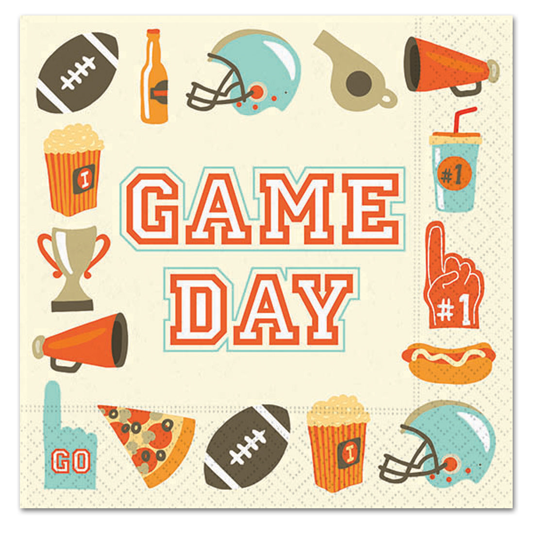 Game Day Football Luncheon Napkins