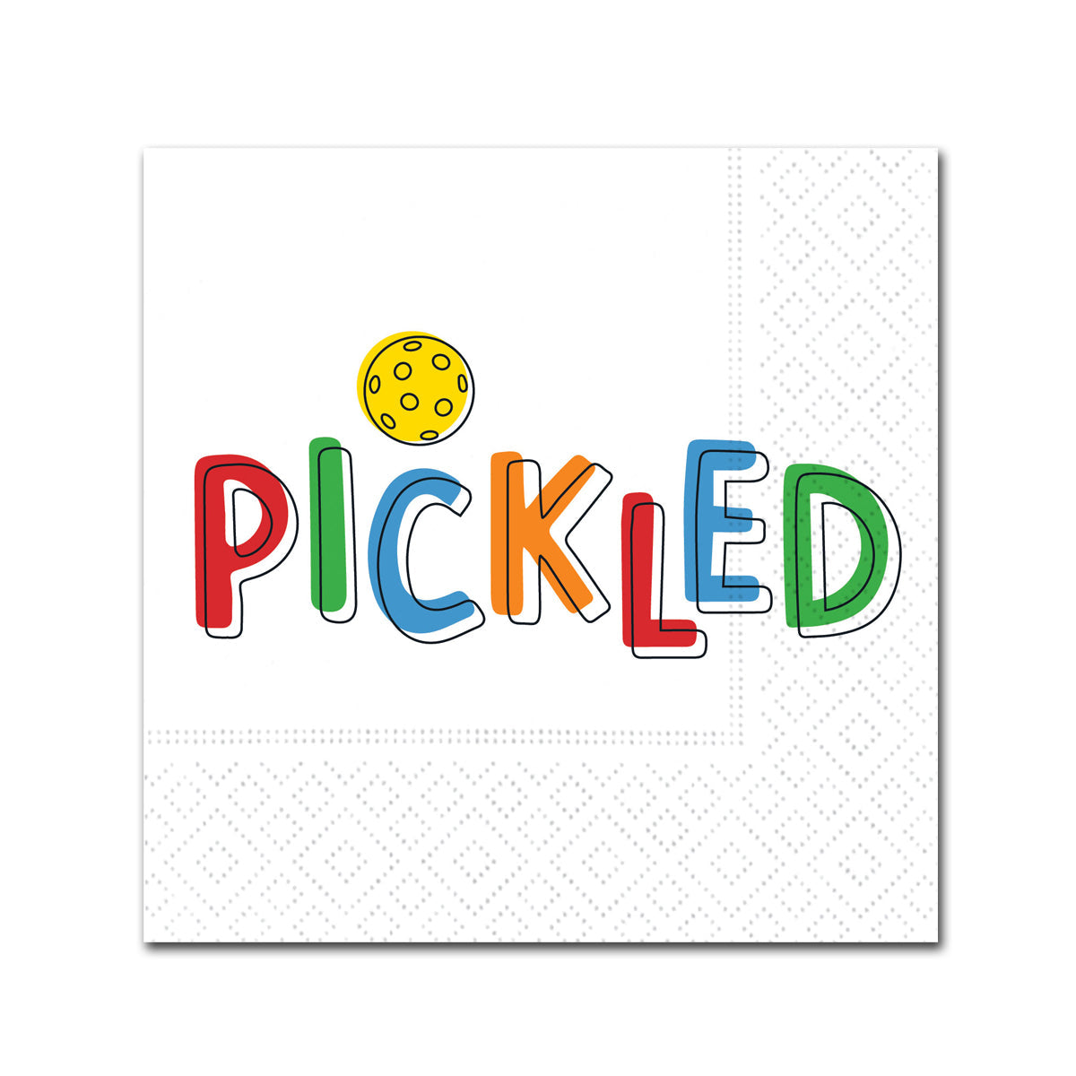 Pickled - Pickleball Paper Beverage Napkins