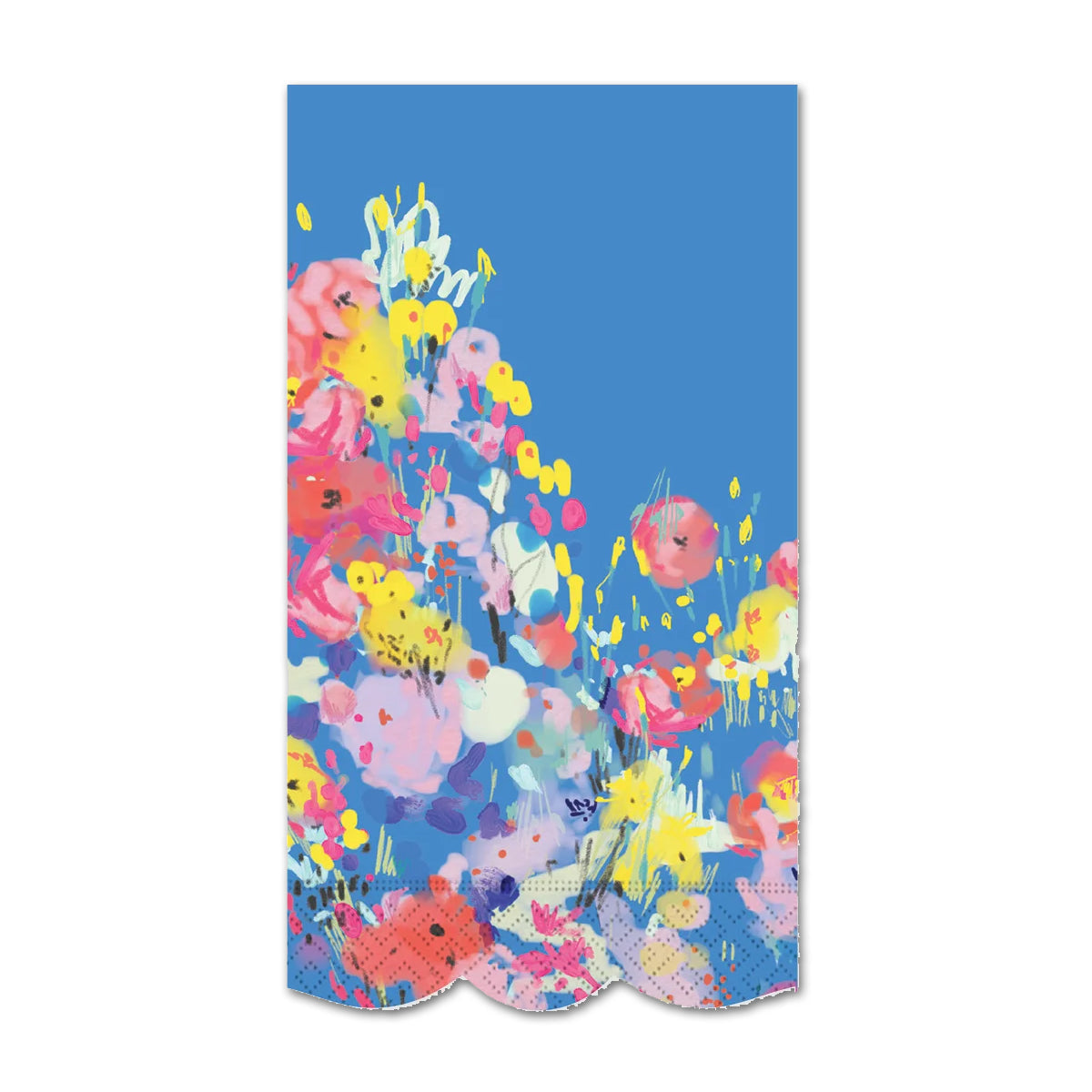 Wildflower Impressions Paper Guest Towels - Buffet Napkins