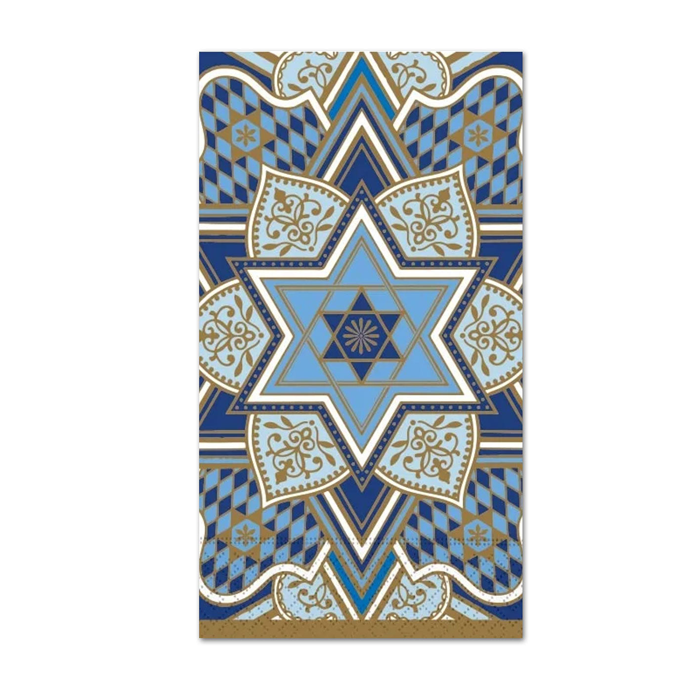 Judaic Star of David Paper Guest Towels