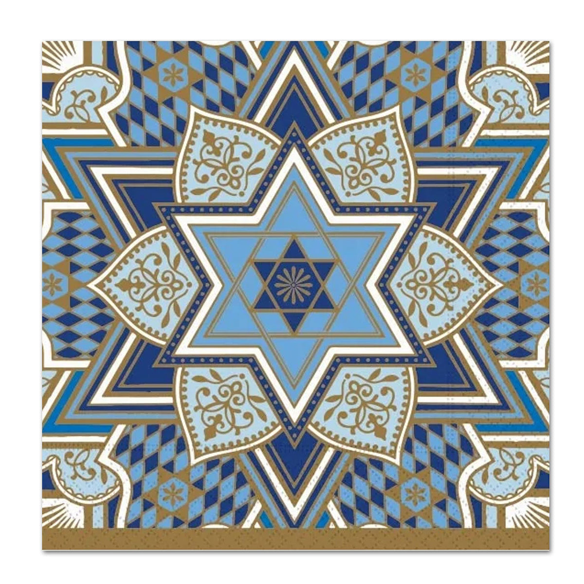Tradition Star of David Paper Luncheon Napkins Napkins2go