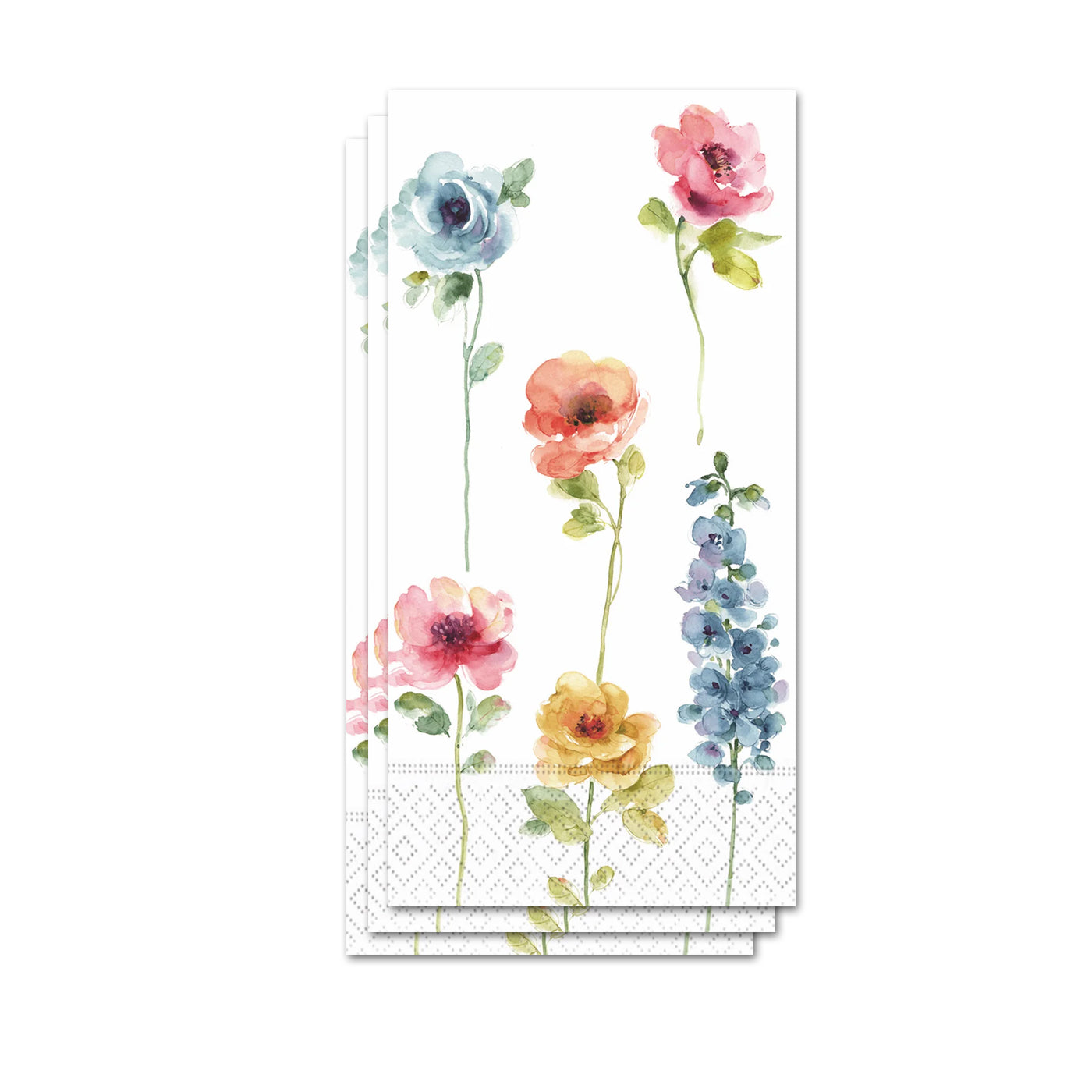 Rainbow Seeds Flower Garden Paper Pocket Tissues