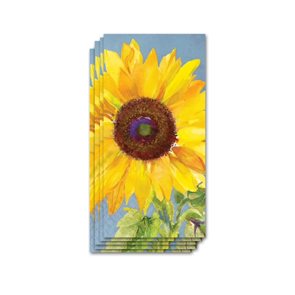 Delightful Sunflowers Paper Pocket Tissues