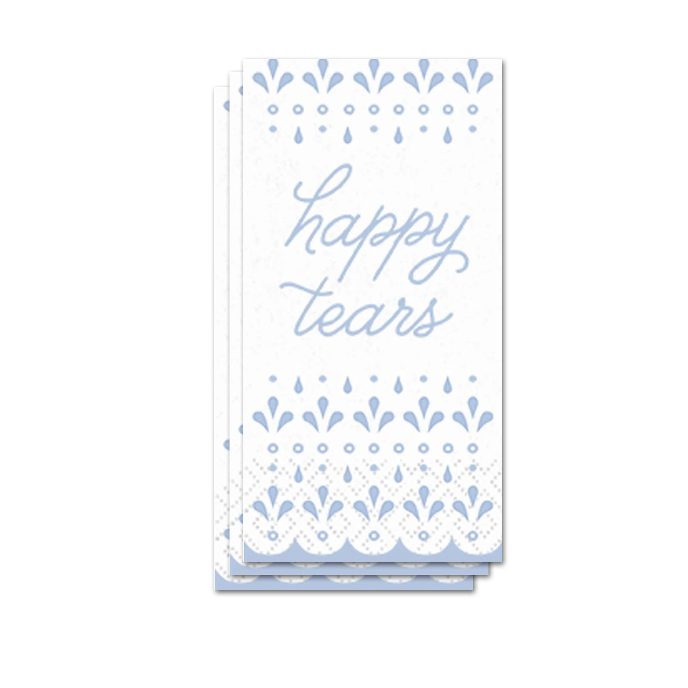 Happy Tears Paper Pocket Tissues