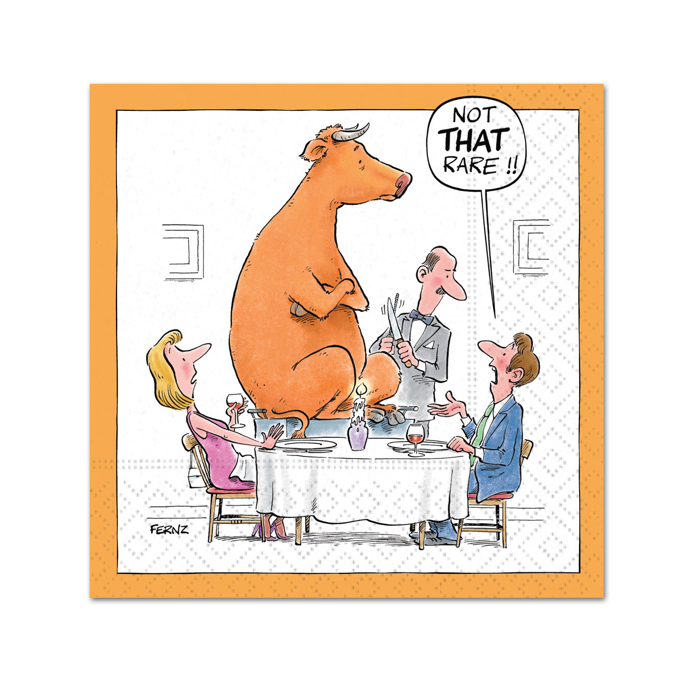 Not That Rare Funny Cocktail Napkins