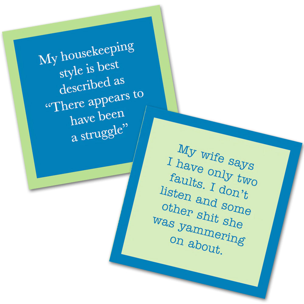 Housekeeping Style - Double the Fun Cocktail Napkins 