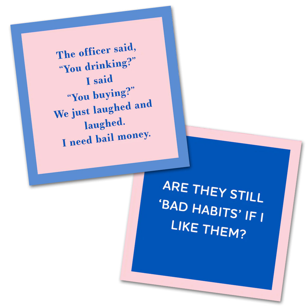 I Need Bail Money - Double the Fun Cocktail Napkins 