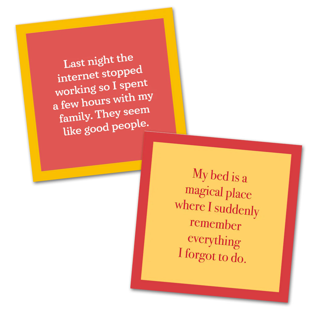 Internet Stopped Working - Double the Fun Cocktail Napkins 