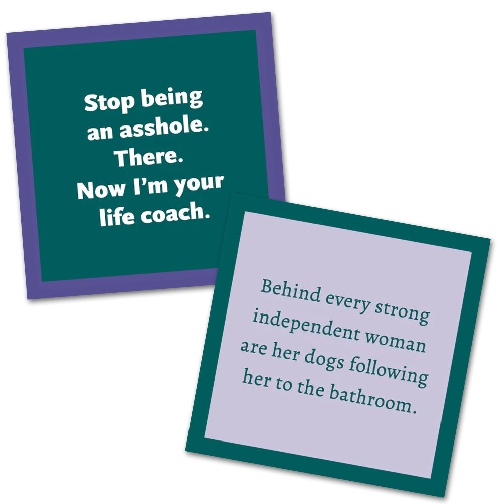 Life Coach - Double the Fun Cocktail Napkins