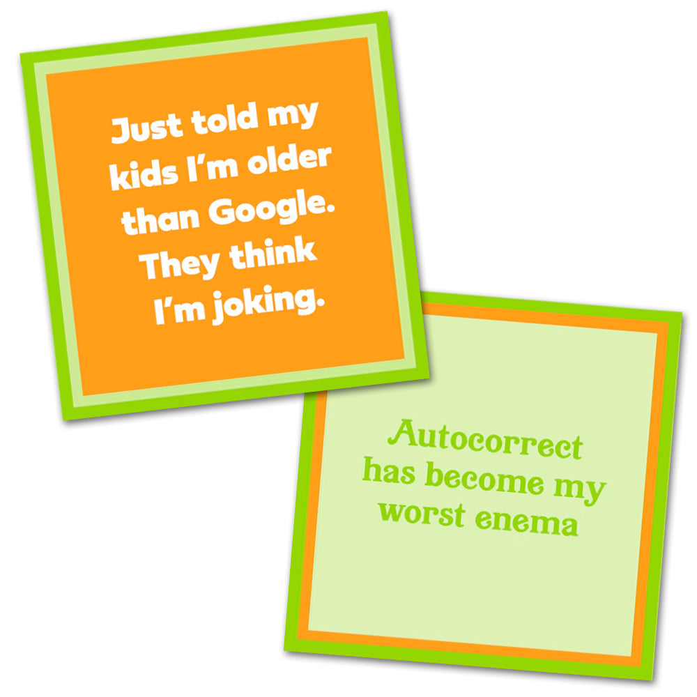 Older Than Google - Double the Fun Cocktail Napkins