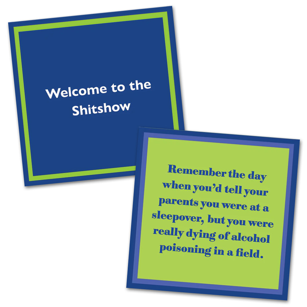 Welcome to the *hitshow - Double the Fun Cocktail Napkins