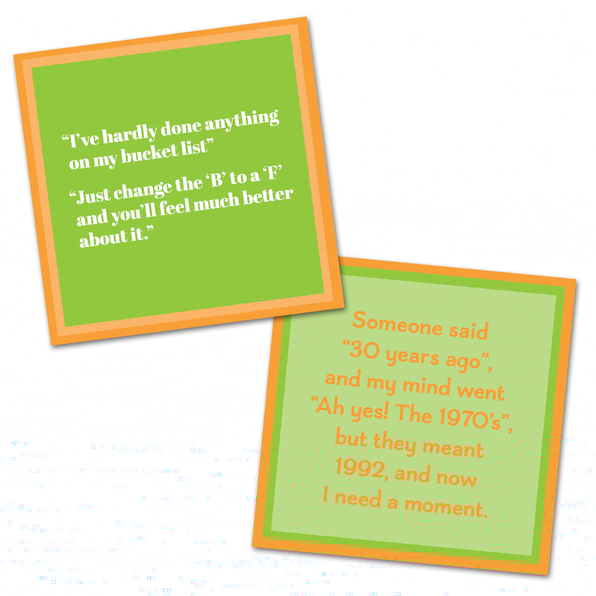 Bucket List - Double the Fun Cocktail Napkins