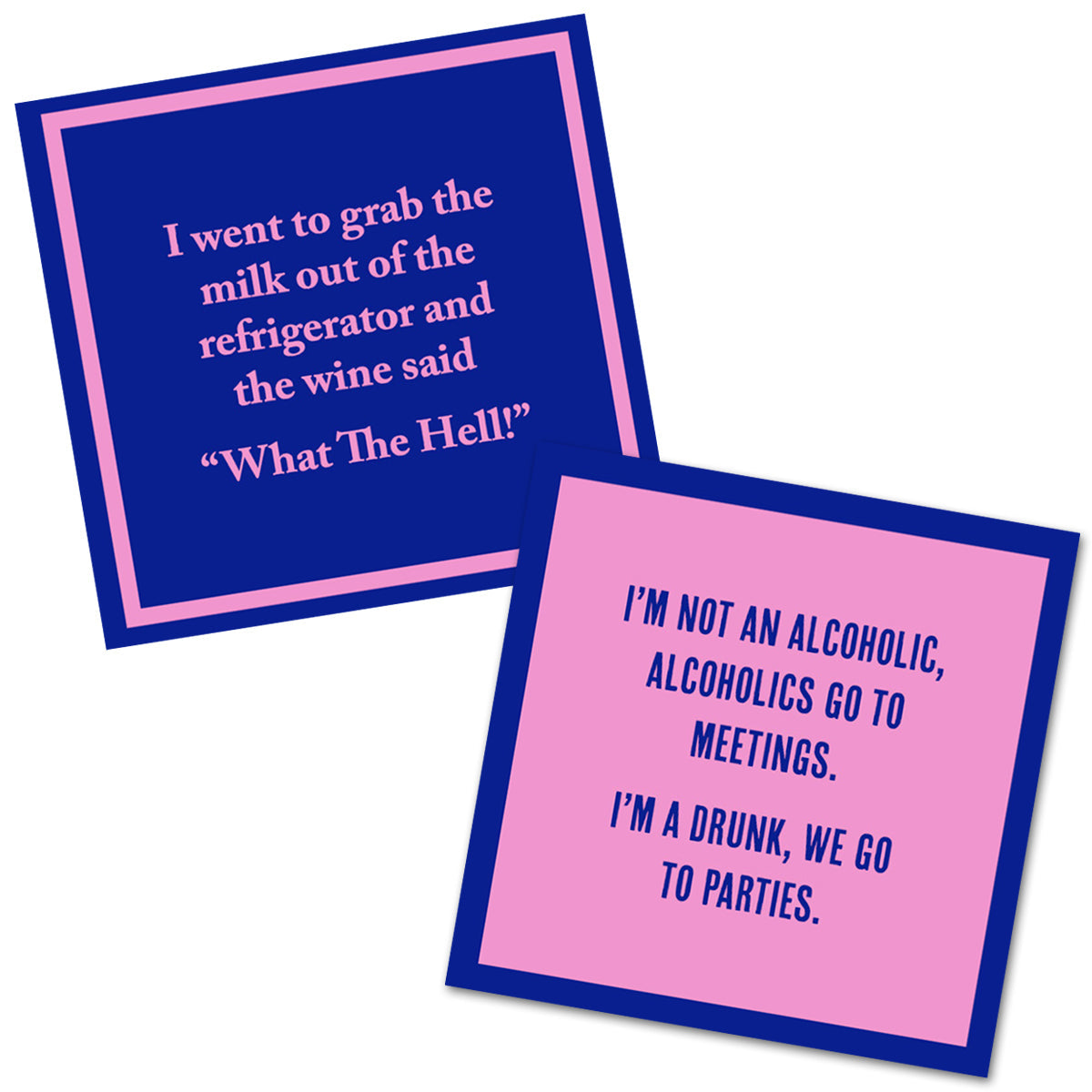 What The Hell - Double the Fun Cocktail Napkins