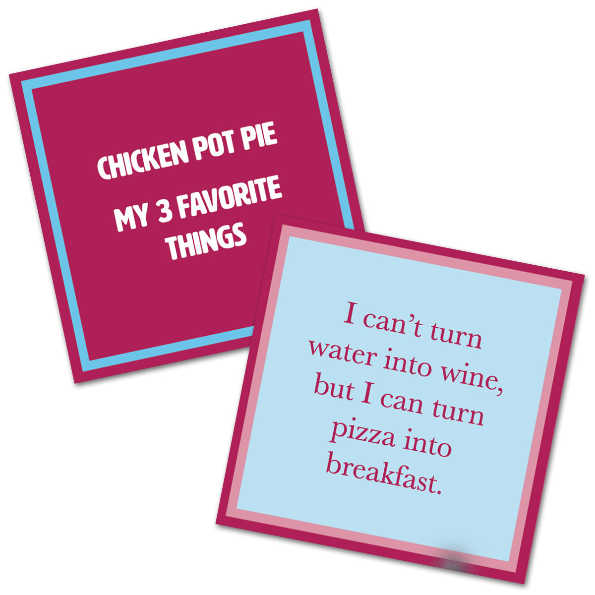 My 3 Favorite Things - Double the Fun Cocktail Napkins