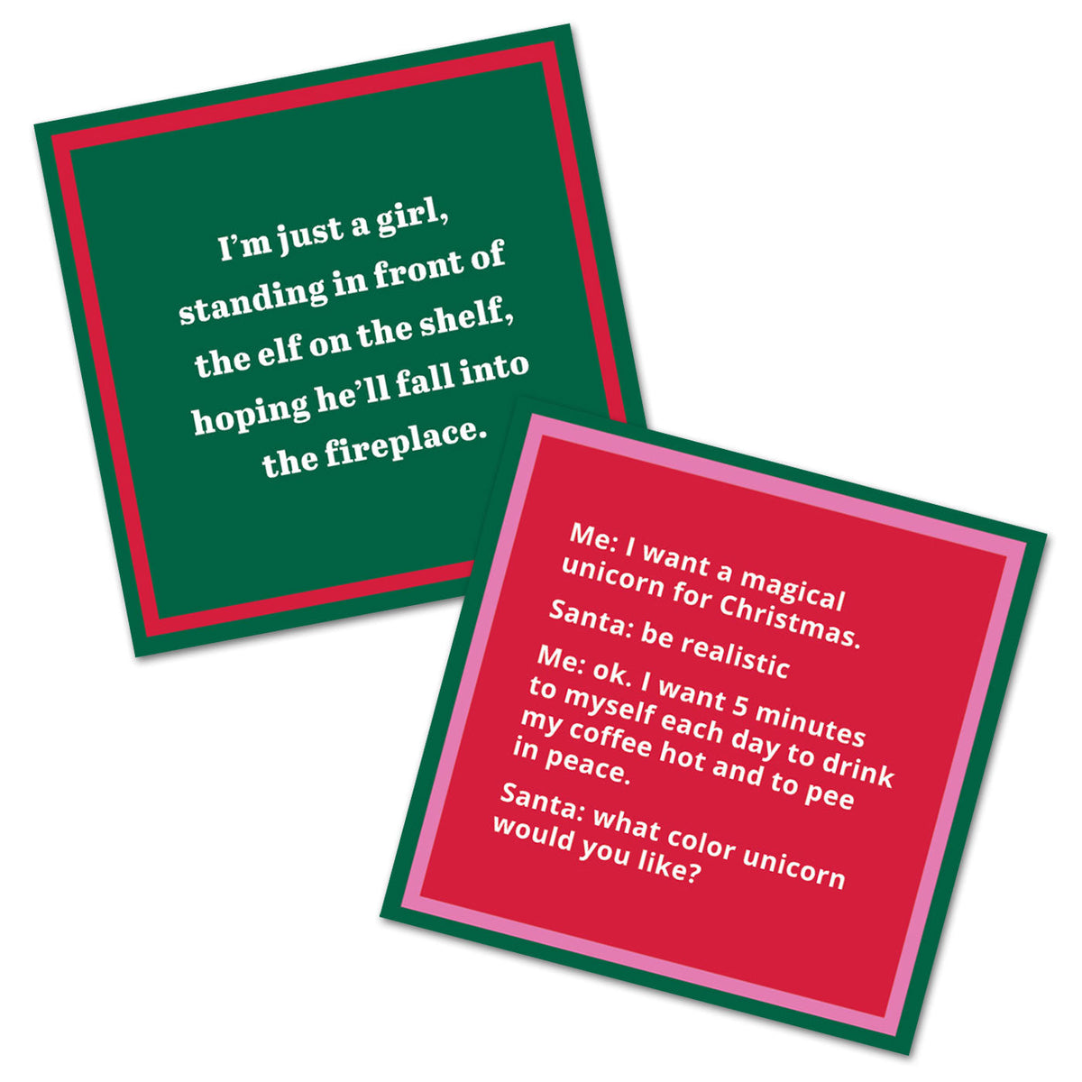 Elf on the Shelf - Double the Fun Christmas Cocktail Napkins