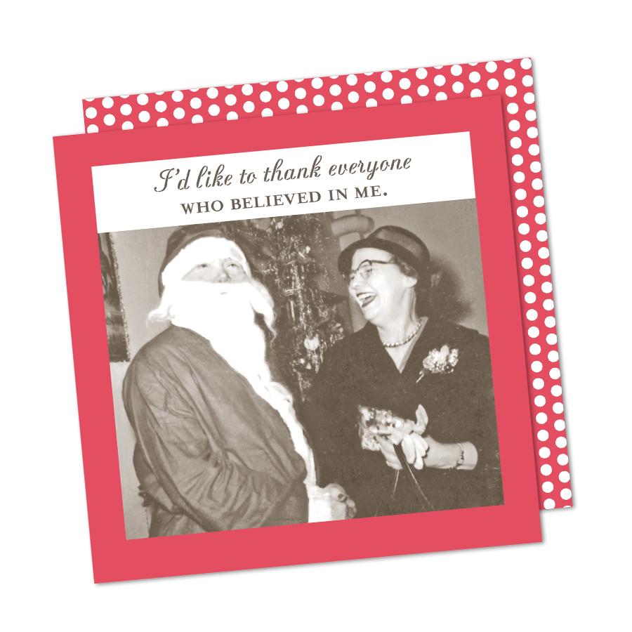 Thank Everyone, Funny Holiday Cocktail Napkins