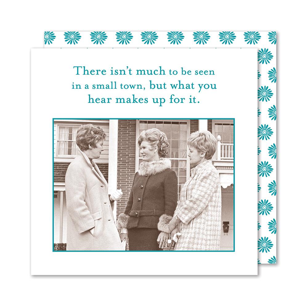 In A Small Town, Funny Cocktail Napkins