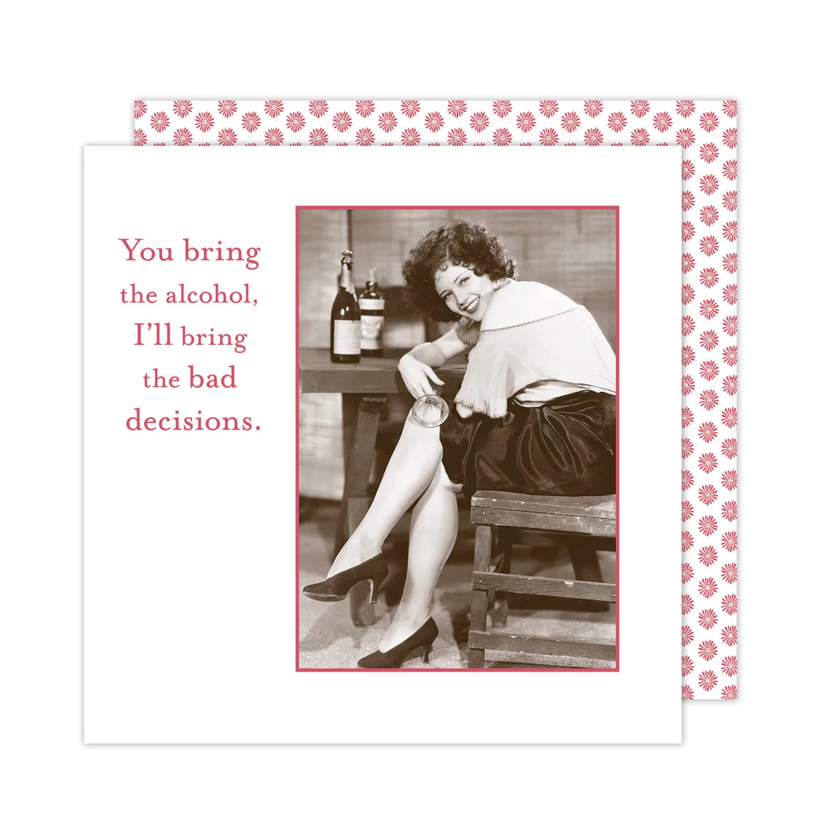 Bad Decisions, Funny Cocktail Napkins