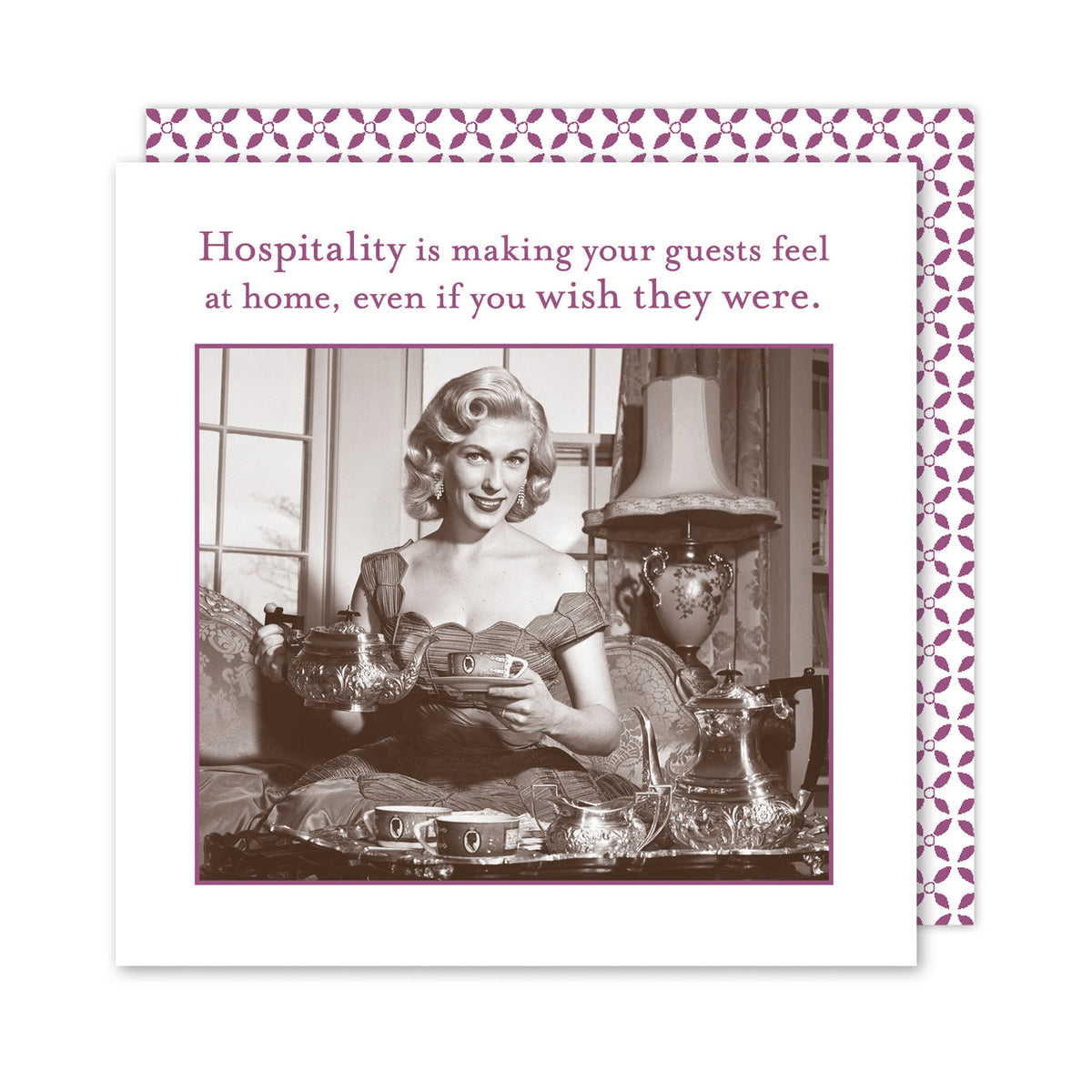 Hospitality, Funny Cocktail Napkins by Shannon Martin