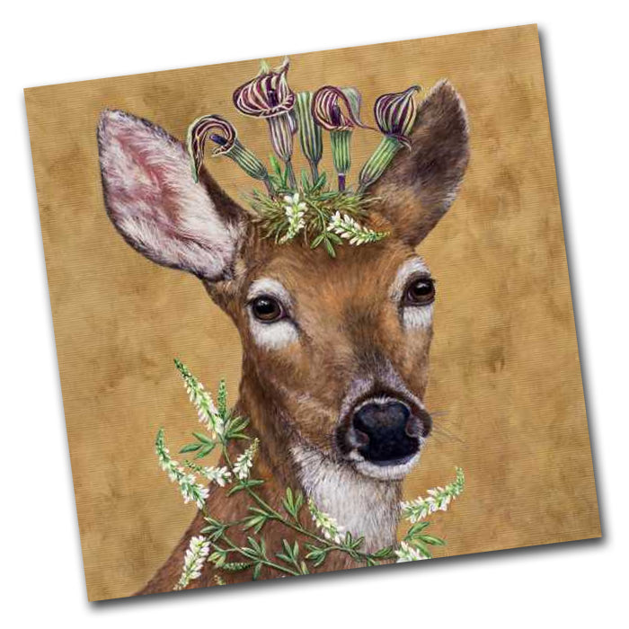 Woodland Princess - Deer Paper Napkins - Luncheon