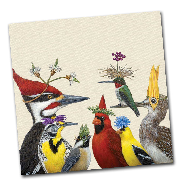 Woody's Annual Party Luncheon Napkins by Vicki Sawyer