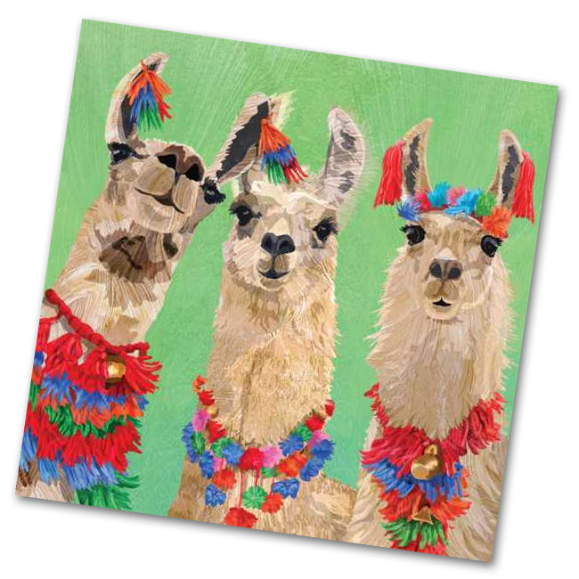 Llama Amigos Luncheon Napkins