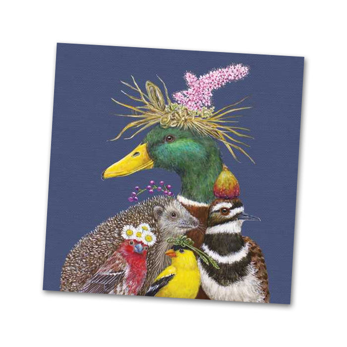 There's Always A Showboat Beverage Napkins by Vicki Sawyer