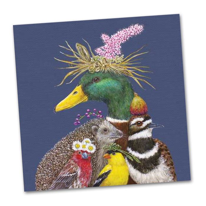 There's Always A Showboat Luncheon Napkins by Vicki Sawyer