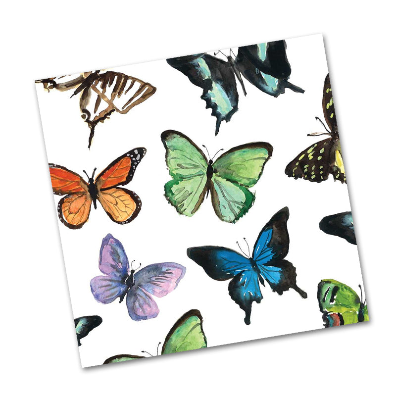 Mariposa Butterfiles Paper Beverage Napkins