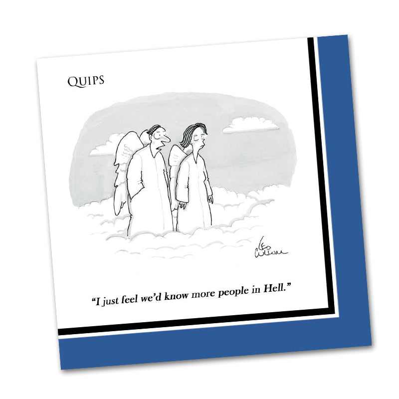 People in Hell, Funny Cocktail Napkins