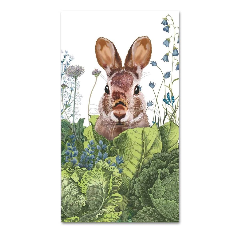 Chou Chou Bunny Guest Towesl - Buffet Napkins