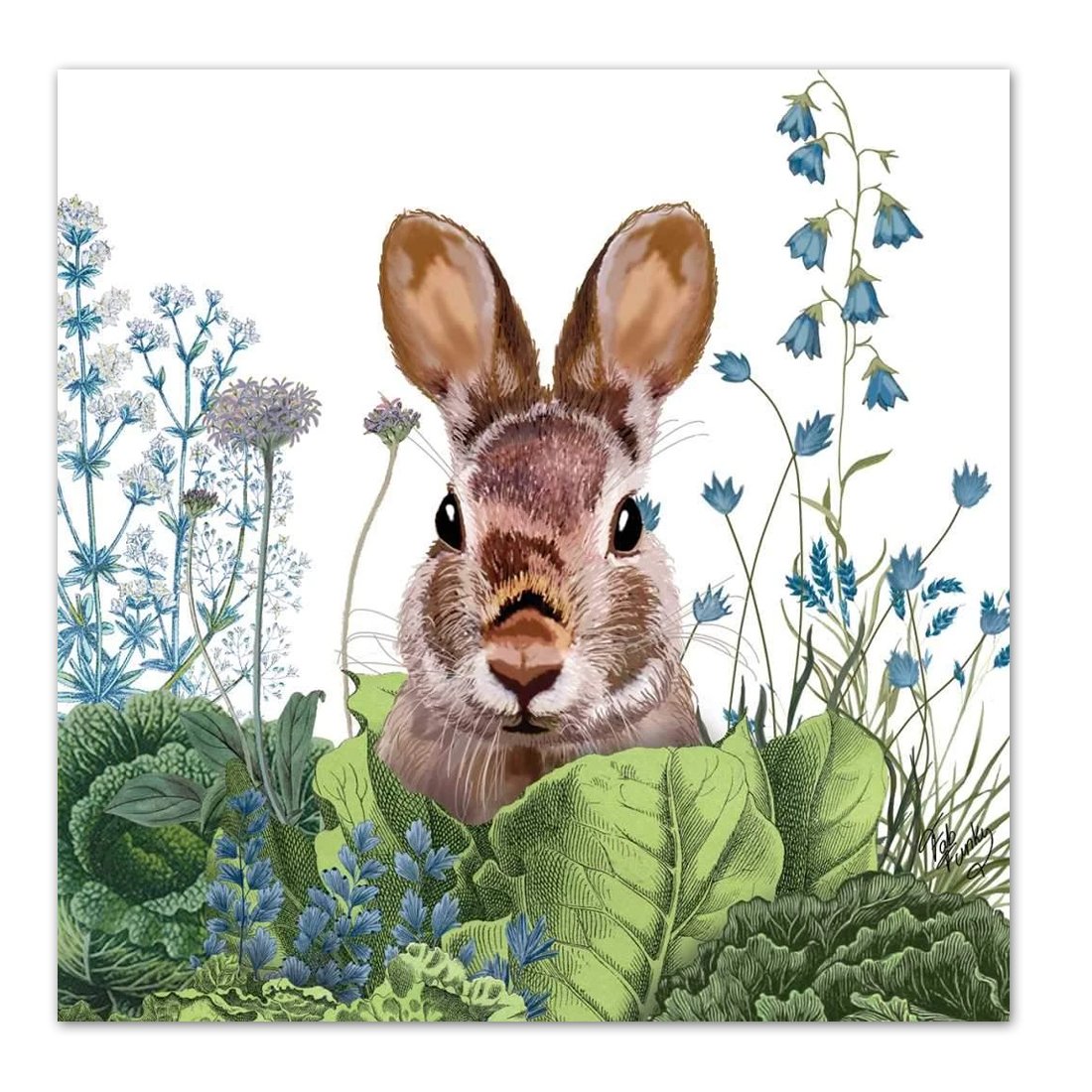 Chou Chou Bunny Luncheon Napkins