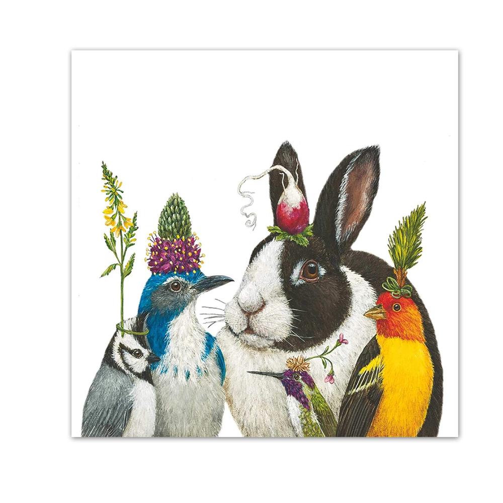 Simply Radishing by Vicki Sawyer Beverage Napkins