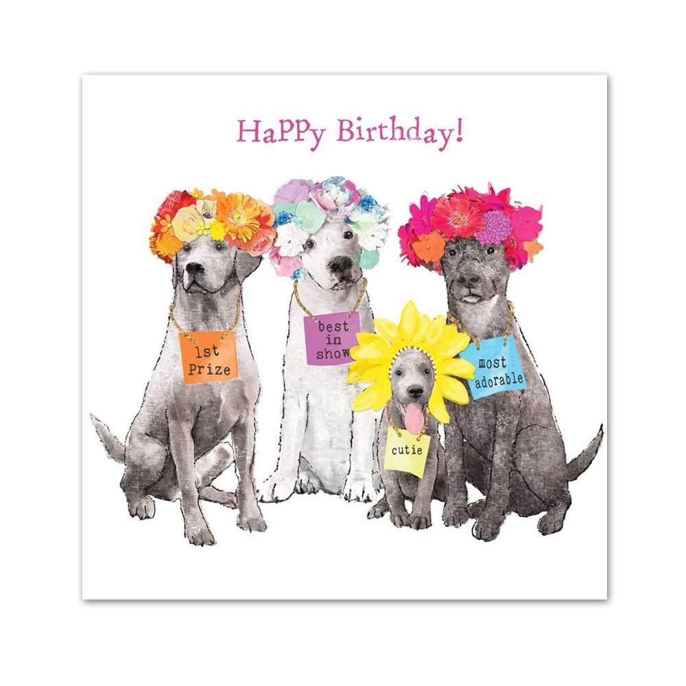 Best in Show Happy Birthday Beverage Napkins