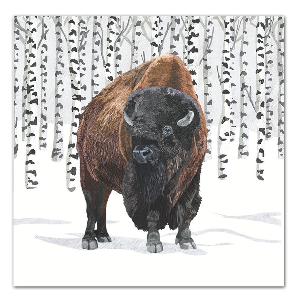 Wilderness Buffalo Paper Luncheon Napkins