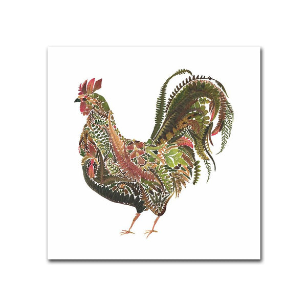 Napkins2go Provence Rooster Beverage Napkins