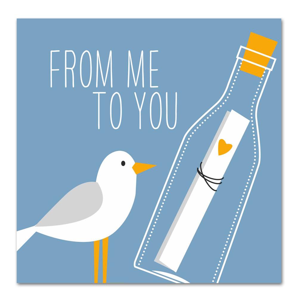 From Me to You Beach Paper Luncheon Napkins