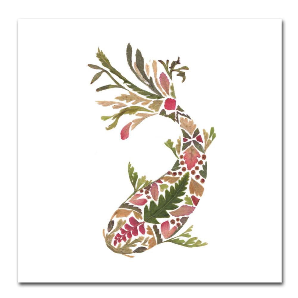 Koi Botanical Paper Luncheon Napkins