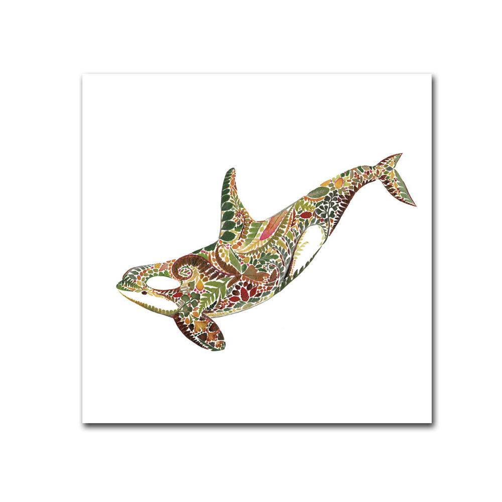 Ocean Orca Paper Beverage Napkins