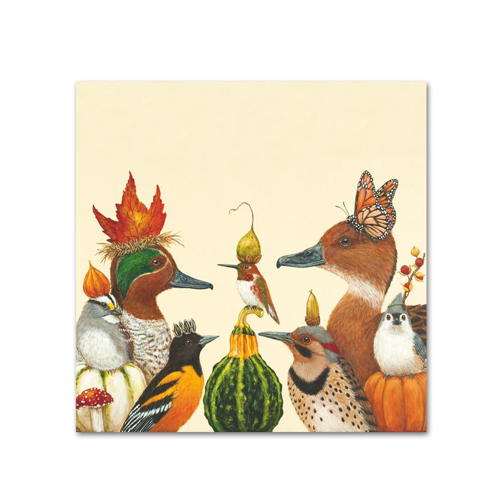 We Gather Together Vicki Sawyer Paper Beverage Napkins