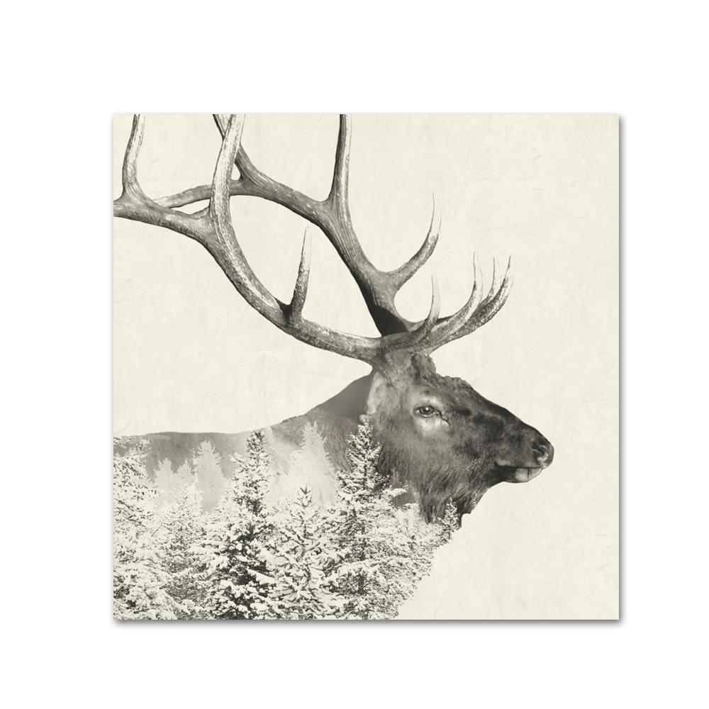 Majestic Elk Paper Beverage Napkins