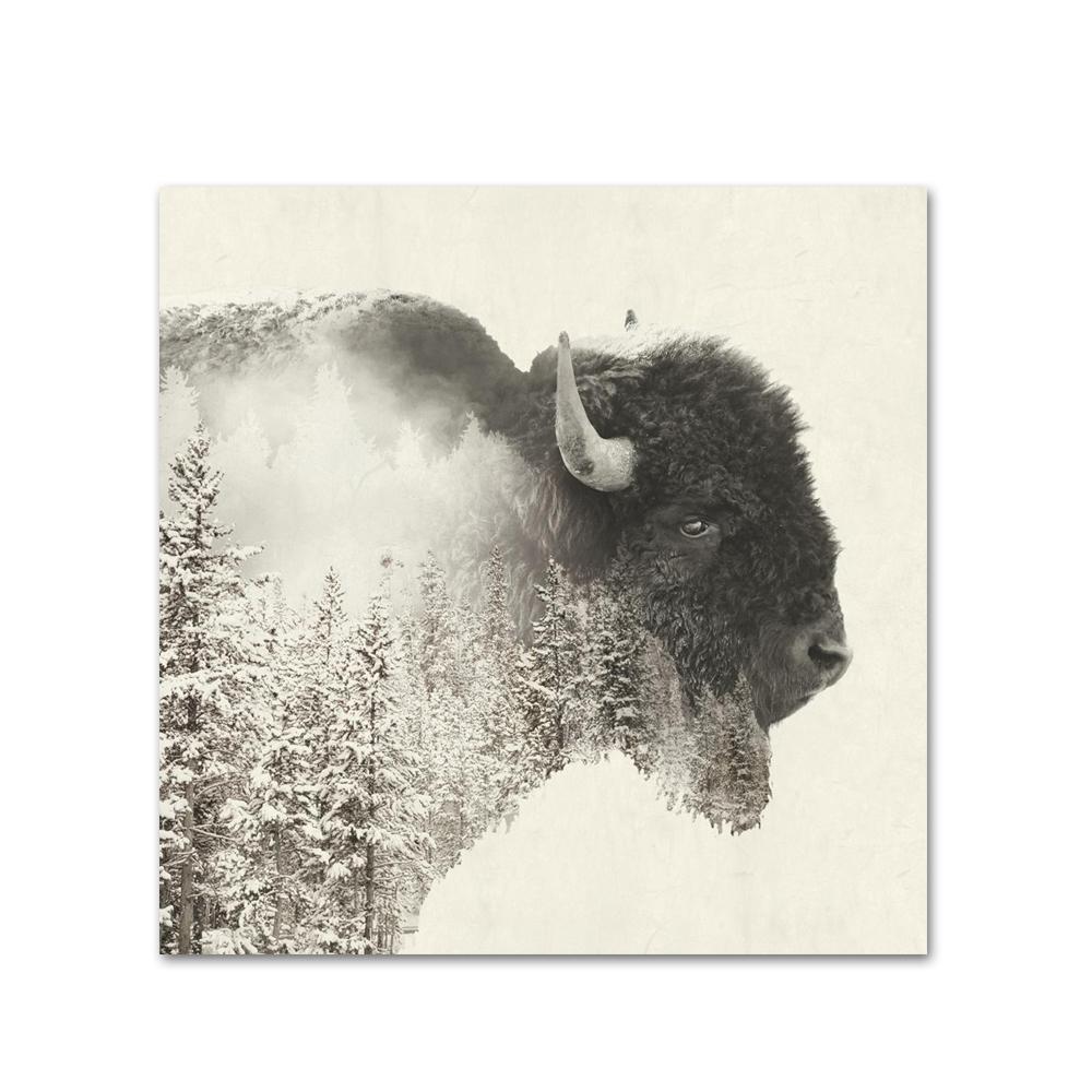 Majestic Buffalo Paper Beverage Napkins
