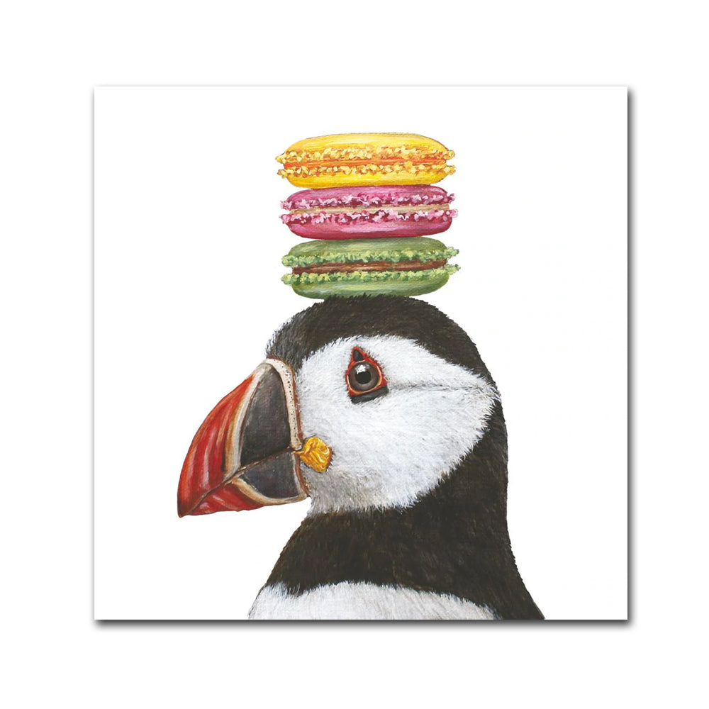 Olaf the Puffin Paper Beverage Napkins